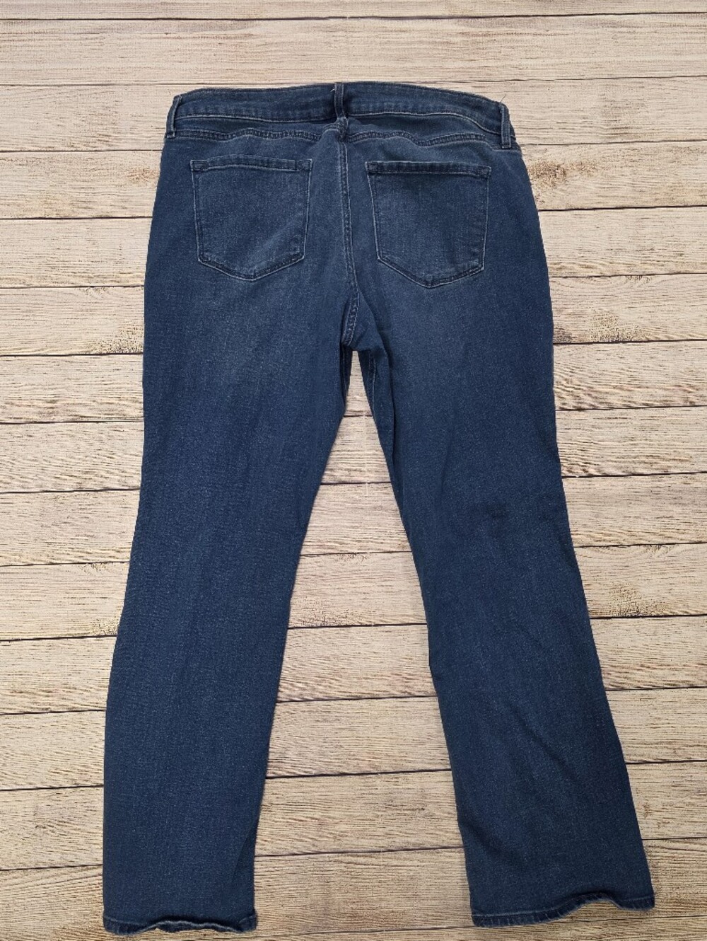 Old Navy Women's Blue Wow Bootcut Mid Rise Jeans Size‎ 16 - Picture 4 of 7